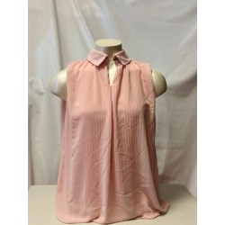 t-shirt sans manche rose