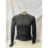 t-shirt manche longue gris